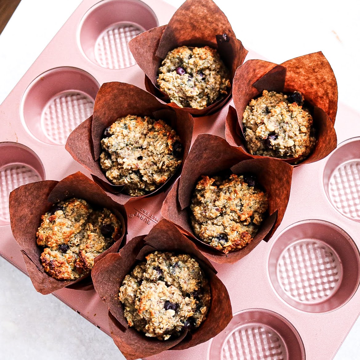 baked muffins on a table