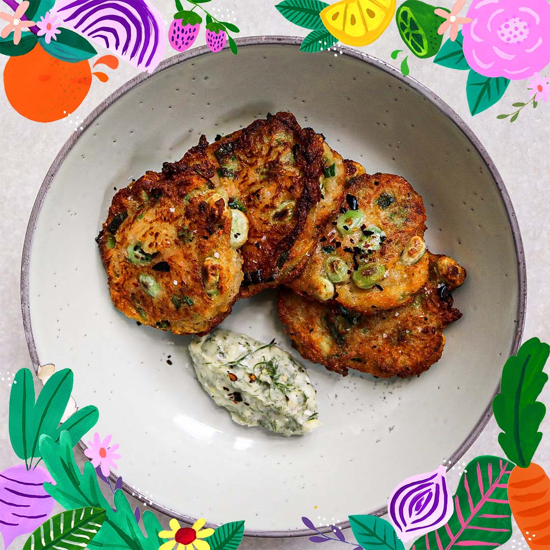 veggie fritters