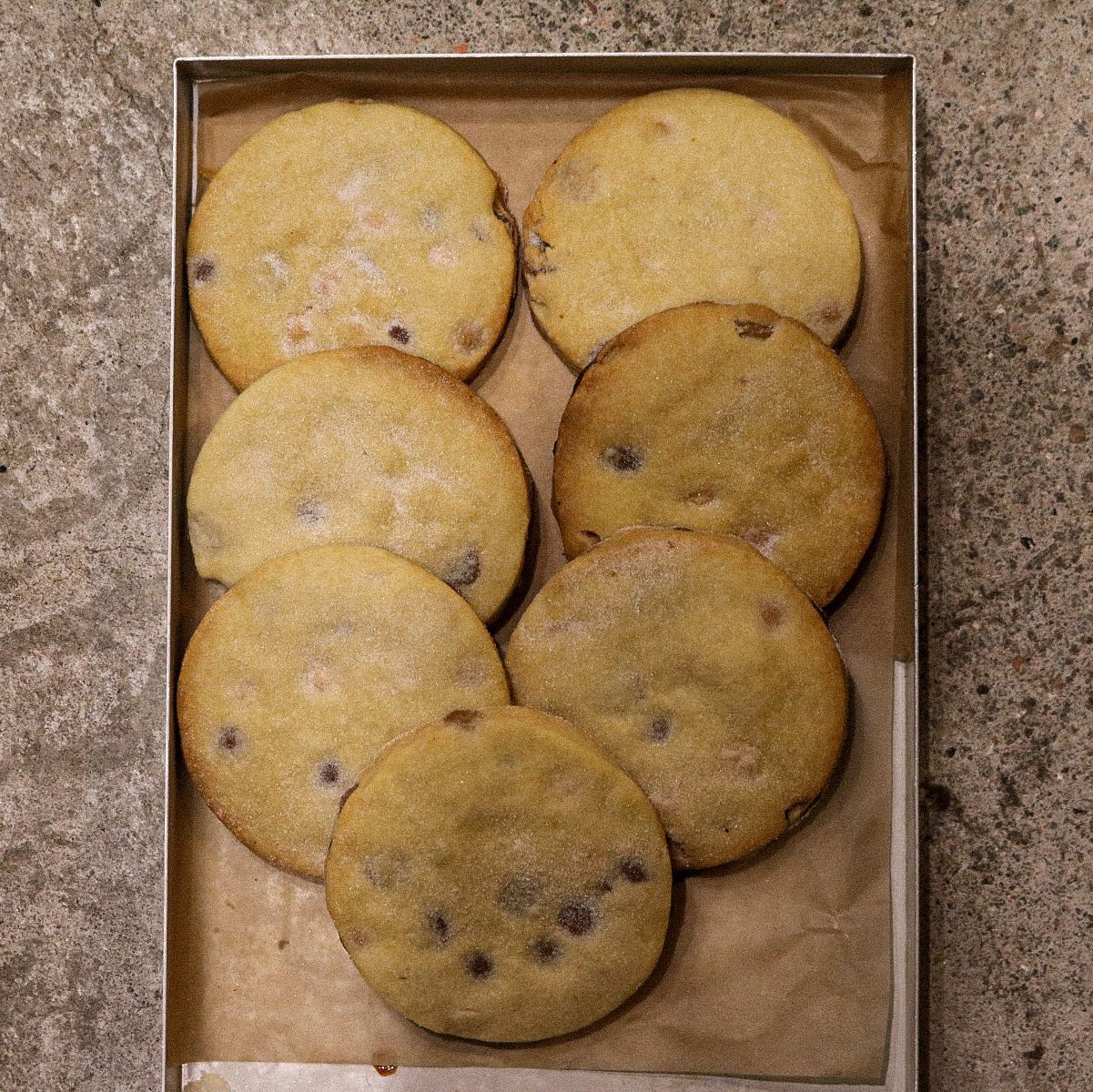 tray of shortbreadS