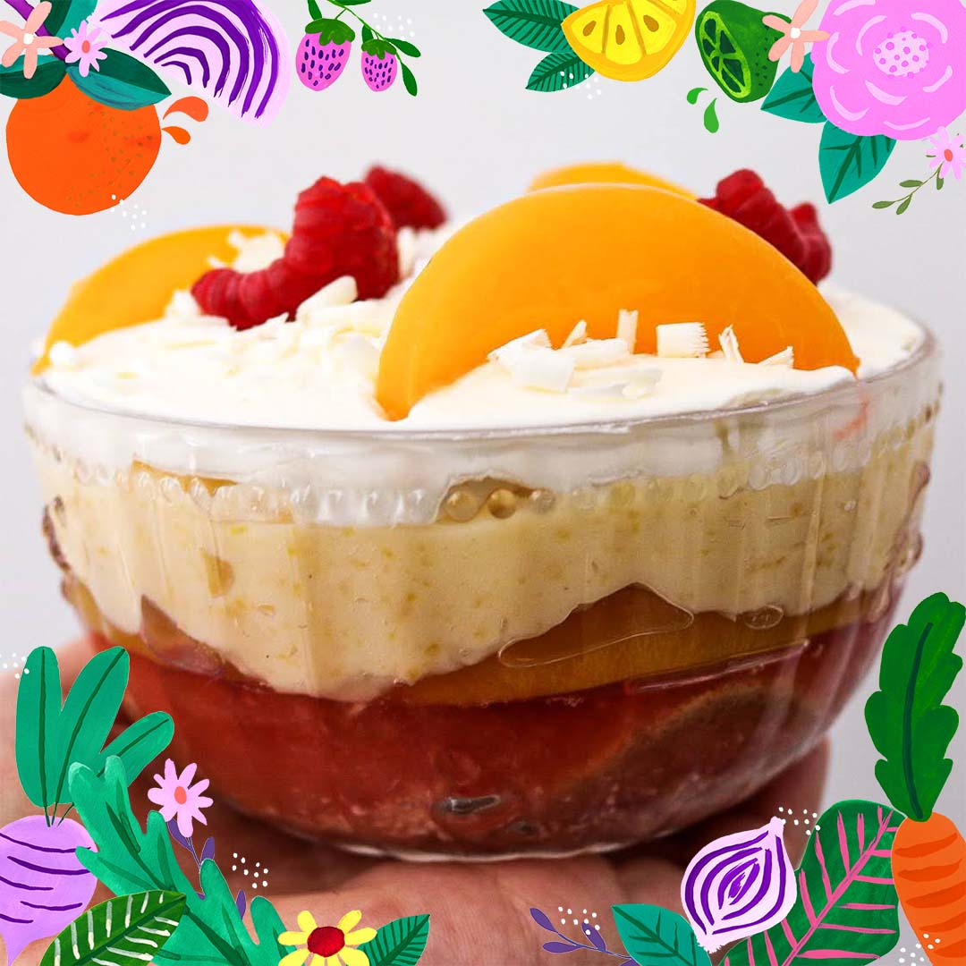 peach trifle